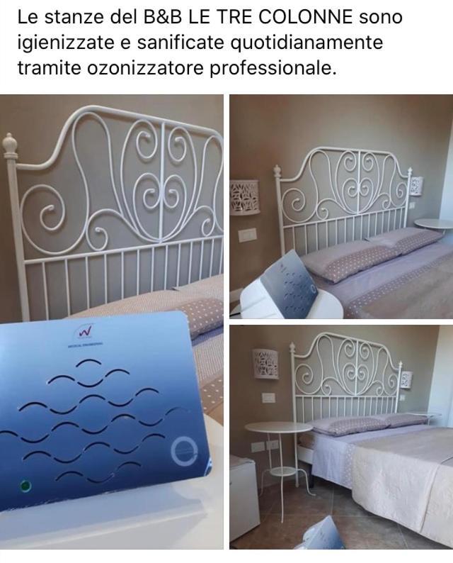 לינה וארוחת בוקר מלנדוניו Le Tre Colonne מראה חיצוני תמונה